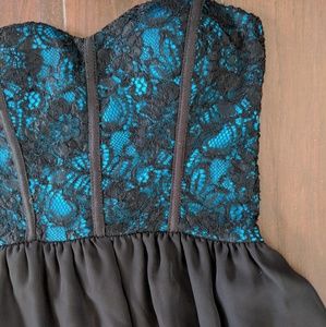 Mystic Strapless Maxi Dresd